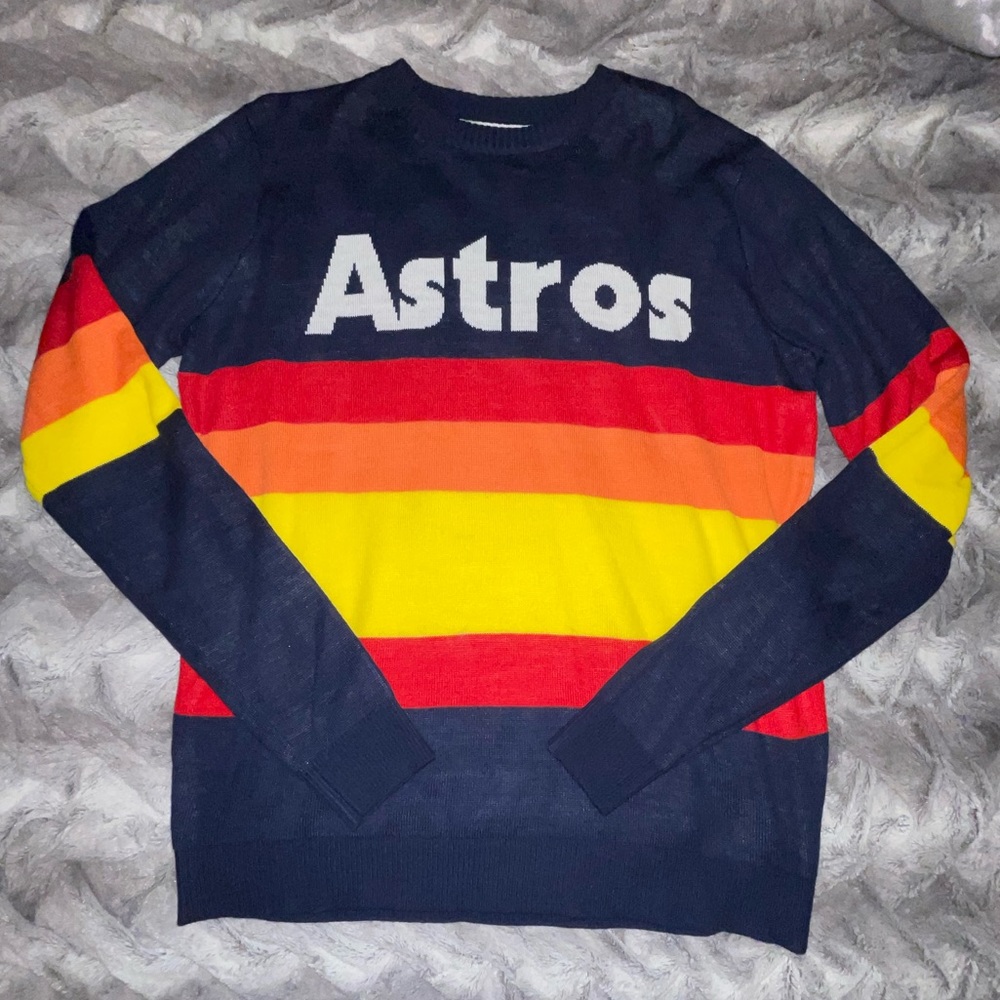 RETRO HOUSTON ASTROS SWEATER